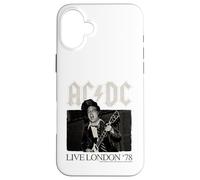 AC/DC Live London 78 Classic Rock Tour Vintage Concert Case for iPhone 16 Plus