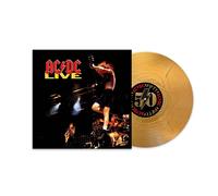 Ac/dc Live Ltd 2lp Gold Nugget Vinyl Ac/dc Fifty 2024 Columbia