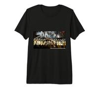 AC DC Live Stage Rock N Roll Train Tour Concert Premium T-Shirt