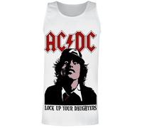 AC/DC Lock Up Your Daughters Tanktop white XXL