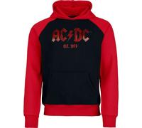 AC/DC Logo Hoodie black red L