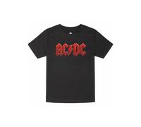AC/DC - Logo Multi Kids - T-Shirt - black - 128 - 100% Organic Cotton 128