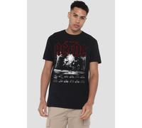 AC/DC Logo Stack Unisex Adult T-Shirt, Black | Size: XL AC/DC Black XL