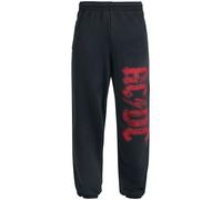 AC/DC Logo Tracksuit Trousers black M
