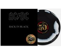 AC/DC LP Back in Black BLACK & WHITE SWIRL VINYL 50th Anniversary Ltd Edn SEALED