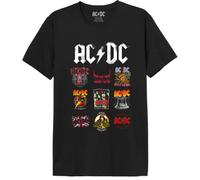 AC/DC Men's MEACDCRTS033 t Shirt, Black, M