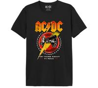 AC/DC MEACDCRTS035 t Shirt, Black