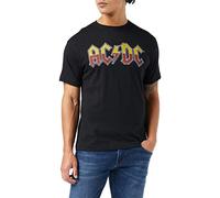 AC/DC Men's About to Rock Tour T Shirt, Black, M UK
