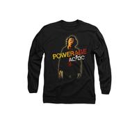 AC/DC Men's ACDC Powerage Long Sleeve T-Shirt, Black | Size: Small AC/DC Black S
