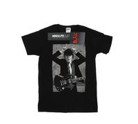 AC/DC Men's Angus Young Distressed Photo T-Shirt X-Large Black