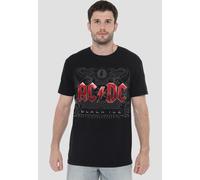 AC/DC Men's Black Ice T-Shirt, Black | Size: 2XL AC/DC Black 2XL