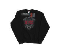 AC/DC Men's Black Ice with Red Sweatshirt Medium Black