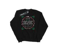 AC/DC Mens Christmas Circle Sweatshirt BI4029