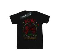 AC/DC Men's Christmas for Those T-Shirt Medium Black