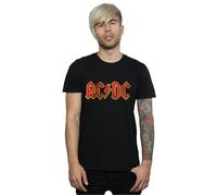 AC/DC Men's Distressed Logo T-Shirt in Black | Size: 3XL AC/DC Black 3XL