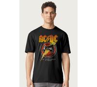 AC/DC Men's For Those About To Rock 1981 T-Shirt in Black | Size: Large AC/DC Black L