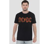 AC/DC Men's Hand Drawn Logo T-Shirt, Black | Size: 4XL AC/DC Black 4XL