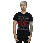 AC/DC Men's Have A Rockin Christmas T-Shirt in Black | Size: 4XL AC/DC Black 4XL