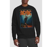 AC/DC Men's Let There Be Rock Crew Sweatshirt, Black | Size: Medium AC/DC Black M