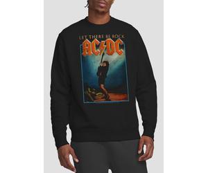 AC/DC Men's Let There Be Rock Crew Sweatshirt, Black | Size: Small AC/DC Black S