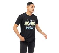 AC/DC Men's Live Cotton T-Shirt Black | Size: 2XL AC/DC Black 2XL