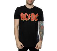 AC/DC Mens Logo Cotton T-Shirt BI1586
