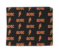 AC/DC Men's Logo Wallet in Black AC/DC Black One Size