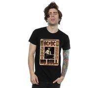 AC/DC Men's No Bull Live T-Shirt in Black | Size: 2XL AC/DC Black 2XL