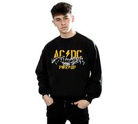 AC/DC Men's PWR UP Portrait Motion Sweatshirt Black XX-Large