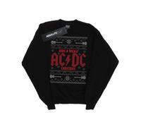 AC/DC Mens Rockin' Christmas Sweatshirt BI3448