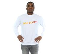 AC/DC Men's Shattered Logo Sweatshirt in White | Size: 3XL AC/DC White 3XL