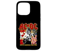 AC/DC North American Tour 1980 Vintage Rock Case for iPhone 15 Pro Max