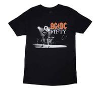 AC/DC On Stage Fifty T Shirt XXL Black