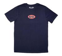 AC/DC Unisex T-Shirt: Mini Oval Logo (Medium)