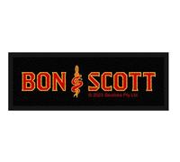 AC/DC Patch # 93 Bon Scott Logo Patch Badge 12 x 4 cm