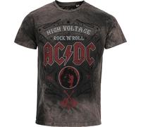 AC/DC Pinstripe T-Shirt grey M