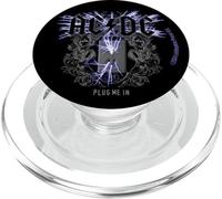 AC/DC Plug Me In Lightning Filigree PopSockets PopGrip for MagSafe