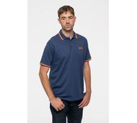 AC/DC Polo Shirt Classic Band Logo new Official Unisex Navy Blue