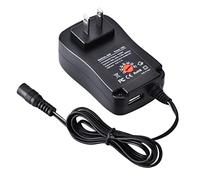 AC DC Power Adapter, Universal Power Adapter, Universal AC/DC Power Adapter Supply 5V 2.1A USB Port 6 Tips 30W 3V/4.5V/5V/6V/7.5V/9V/12V for Different Devices(US)