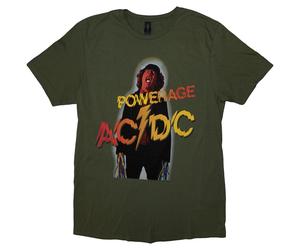 AC/DC Powerage Band Logo T Shirt S
