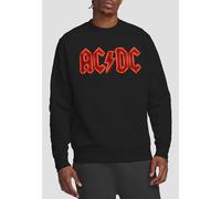 AC/DC Pwr Up Logo Crew Sweatshirt, Black AC/DC Black L