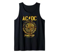 AC/DC PWR UP Mexico Eagle Coat of Arms Lightning Bolt Tank Top