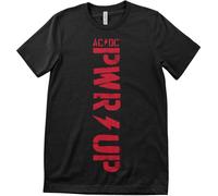 AC/DC Pwr Up Vertical Logo T-Shirt PS-1-ACDC015-H68-10