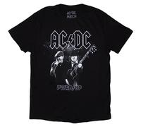 AC/DC PWRD-UP B&W Photo EU Tour '24 Official Tee T-Shirt Mens
