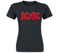 AC/DC Red Logo T-shirt black XL