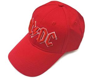 AC/DC Red Voltage Band Logo Baseball Cap