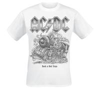AC/DC RNR Train T-Shirt white 4XL