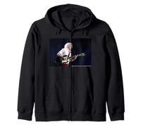 AC DC Rock Concert Guitar Solo Live Stage Energy Zip Hoodie