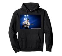 AC DC Rock Guitar Hero On Stage Live Concert Lights Pullover Hoodie