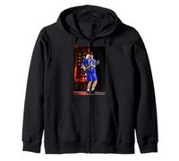 AC DC Rock Legend Schoolboy Guitar Solo Stage Zip Hoodie
